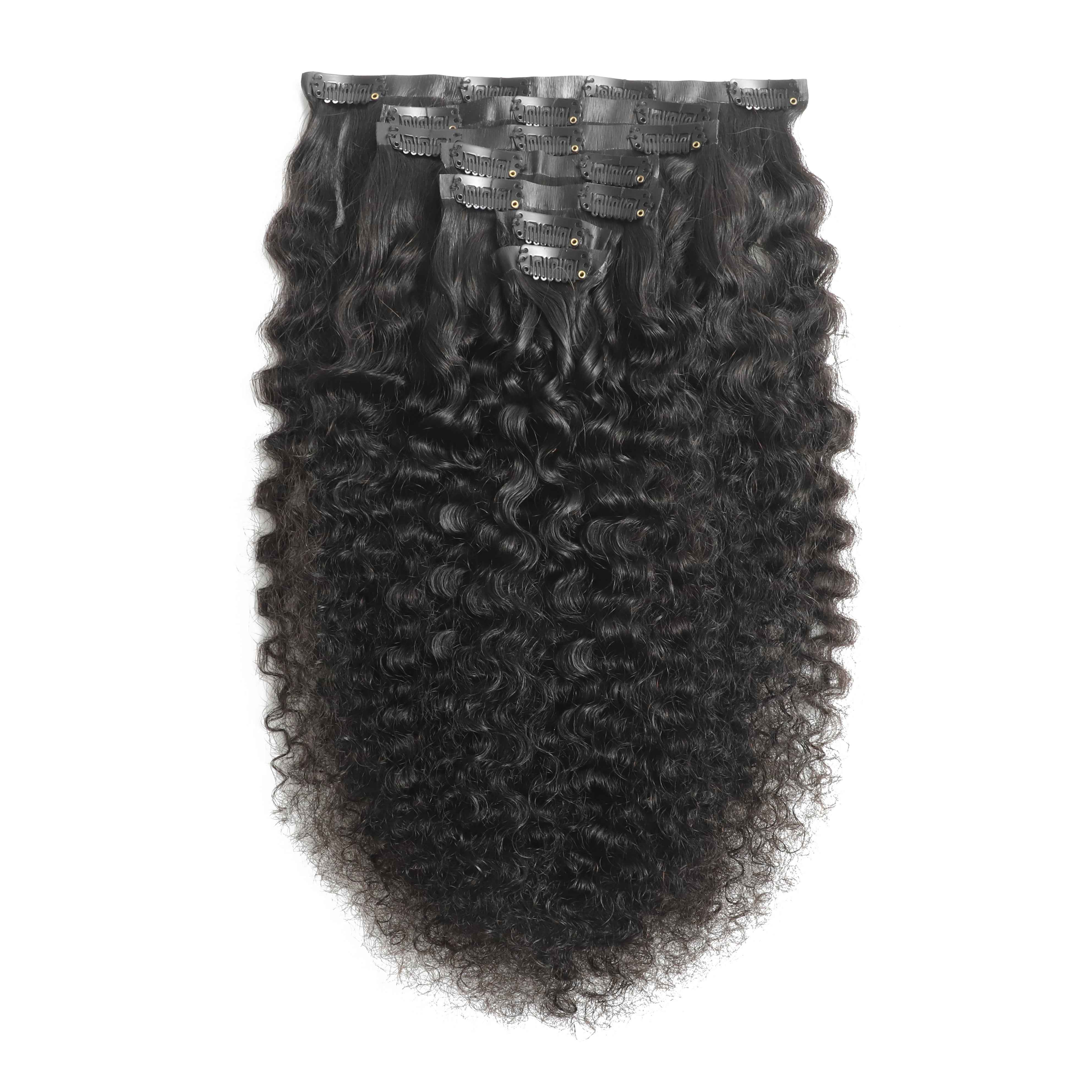 125 Gram Burmese Curl Seamless Clip In